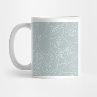 Topographic Pattern Mug